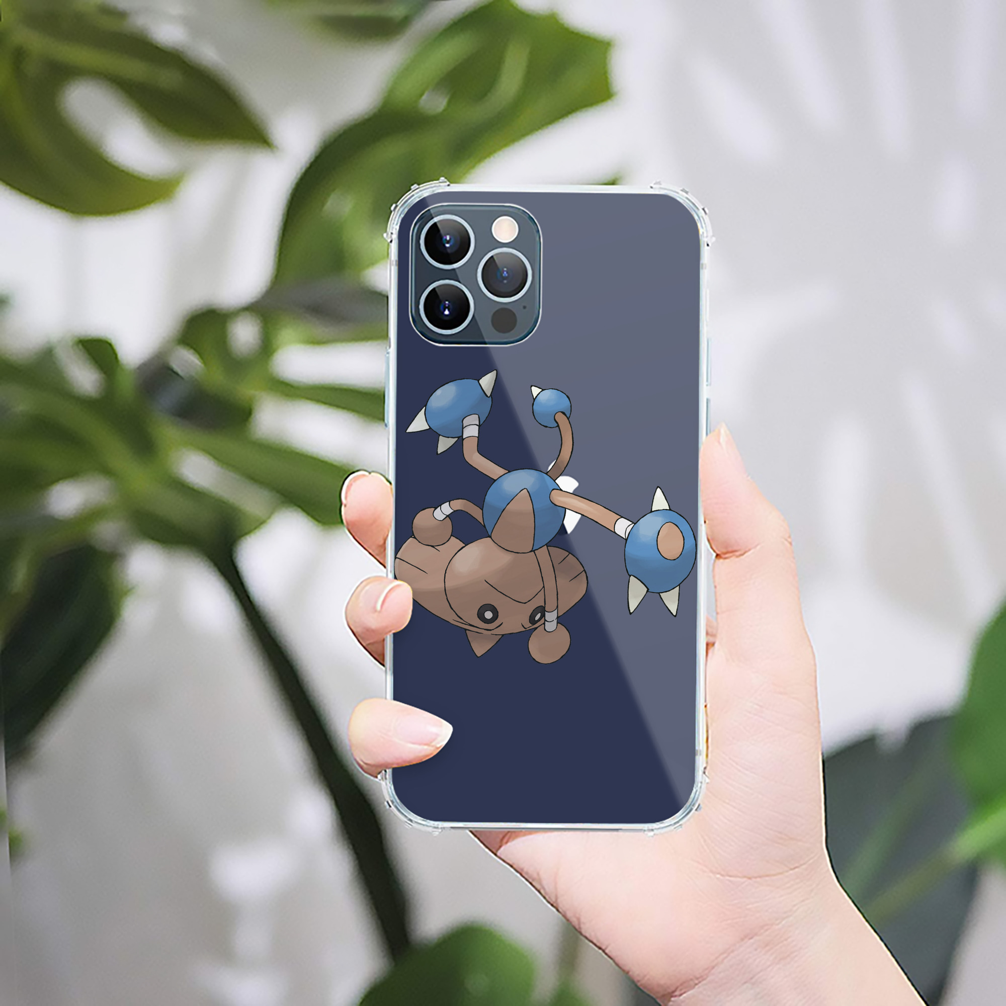（画像用） ポケットモンスター Pokémon 【iPhone 12シリーズ対応】透明スマホケース（クリアソフトケース）